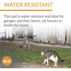 K&H Pet Products Extreme Weather Kitty Pad & Fleece Cover -Cat Products Store 61535 PT2. AC SS1800 V1647917189