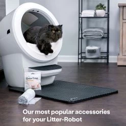 Litter-Robot 4 With Step & Core Accessories Kit Cat Litter Box -Cat Products Store 617614 PT2. AC SS1800 V1687785413