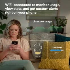 Litter-Robot 4 With Step & Core Accessories Kit Cat Litter Box -Cat Products Store 617614 PT4. AC SS1800 V1687785397