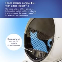 Pet Standard Fence & Litter Barrier Compatible With Litter-Robot 3 Cat Litter Box Mat 7 Pet Standard Fence & Litter Barrier Compatible With Litter-Robot 3 Cat Litter Box Mat -Cat Products Store 618158 PT2. AC SS1800 V1659821456