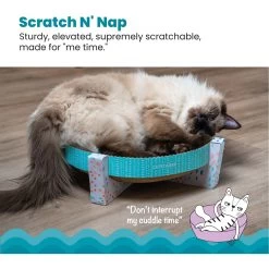 Catstages Easy Life Scratch, Snuggle & Rest Cat Scratcher Toy With Catnip -Cat Products Store 62048 PT1. AC SS1800 V1699026355