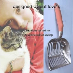 DurAnimals DuraScoop Original Cat Litter Scoop, Color Varies -Cat Products Store 62345 PT7. AC SS1800 V1543851432