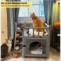 Aivituvin Outdoor & Indoor Cat House -Cat Products Store 631918 PT4. AC SS1800 V1681827758
