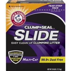 Arm & Hammer Litter Baking Soda Double Duty Cat Litter Deodorizer & Arm & Hammer Litter Slide Multi-Cat Scented Clumping Clay Cat Litter -Cat Products Store 653654 PT4. AC SS1800 V1695319670