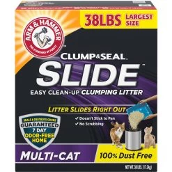 Arm & Hammer Litter Baking Soda Double Duty Cat Litter Deodorizer & Arm & Hammer Litter Slide Multi-Cat Scented Clumping Clay Cat Litter -Cat Products Store 653654 PT5. AC SS1800 V1665505220