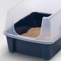 IRIS USA Open Top Litter Box With Scatter Shield 16 IRIS USA Open Top Litter Box With Scatter Shield -Cat Products Store 65498 PT5. AC SS1800 V1680812846