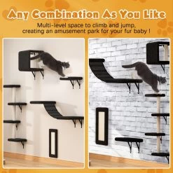 Coziwow Wall Mounted Shelves Set Cat Tree -Cat Products Store 665862 PT5. AC SS1800 V1690397956