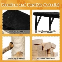 Coziwow Wall Mounted Shelves Set Cat Tree -Cat Products Store 665862 PT8. AC SS1800 V1668457831