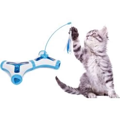Pet Life Kitty-Tease Interactive Cognitive Training Puzzle Cat Toy Tunnel Teaser -Cat Products Store 667382 PT1. AC SS1800 V1665607701