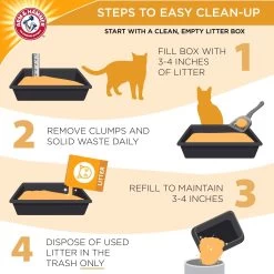 Arm & Hammer Litter Super Scoop Unscented Clumping Clay Cat Litter -Cat Products Store 67004 PT5. AC SS1800 V1663796900
