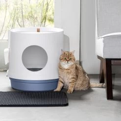 Hanamya Cat Litter Box With Scoop & Scratcher 19 Hanamya Cat Litter Box With Scoop & Scratcher -Cat Products Store 677142 PT8. AC SS1800 V1680728860