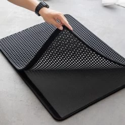 Hanamya Cat Front Entry Top Exit Cat Litter Box With Scoop, X-Large -Cat Products Store 677158 PT8. AC SS1800 V1680728857