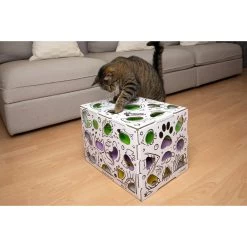 Cat Amazing Mega-Interactive Treat Maze & Puzzle Cat Toy, White -Cat Products Store 685438 PT8. AC SS1800 V1669738438