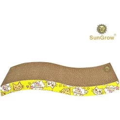 SunGrow Cardboard Cat & Rabbit Scratcher Bed, Scratch Pad For Indoor Pets -Cat Products Store 693142 PT2. AC SS1800 V1694706683