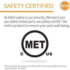 K&H Pet Products Thermo-Kitty Cat Bed, Mocha -Cat Products Store 69571 PT5. AC SS1800 V1678735108