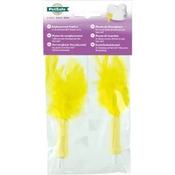 PetSafe Peek-A-Bird Replacement Feather Cat Toy, Yellow, 2 Count -Cat Products Store 696502 PT6. AC SS1800 V1667353480