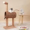 ZEZE Giraffe Tree With Tunnel & Scratcher Cat Furniture, Large -Cat Products Store 700534 MAIN. AC SS1800 V1668005966