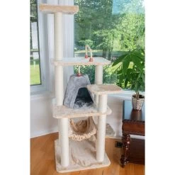 Armarkat 65-in Faux Fur Cat Tree & Condo -Cat Products Store 70179 PT2. AC SS1800 V1678285913