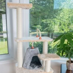 Armarkat 65-in Faux Fur Cat Tree & Condo -Cat Products Store 70179 PT6. AC SS1800 V1678287538