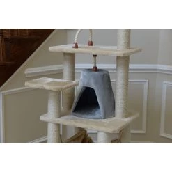 Armarkat 65-in Faux Fur Cat Tree & Condo -Cat Products Store 70179 PT7. AC SS1800 V1678228257