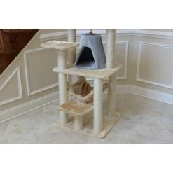 Armarkat 65-in Faux Fur Cat Tree & Condo -Cat Products Store 70179 PT8. AC SS1800 V1678285913