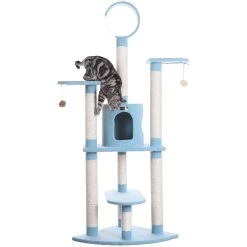 Armarkat 66-in Faux Fleece Cat Tree & Condo -Cat Products Store 70204 PT7. AC SS1800 V1582739712