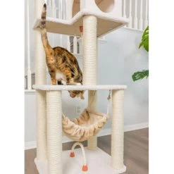 Armarkat 73-in Faux Fleece Cat Tree & Condo -Cat Products Store 70208 PT2. AC SS1800 V1582738822