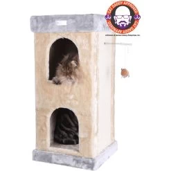 Armarkat 32-in Faux Fur Cat Condo -Cat Products Store 70214 PT4. AC SS1800 V1582739507