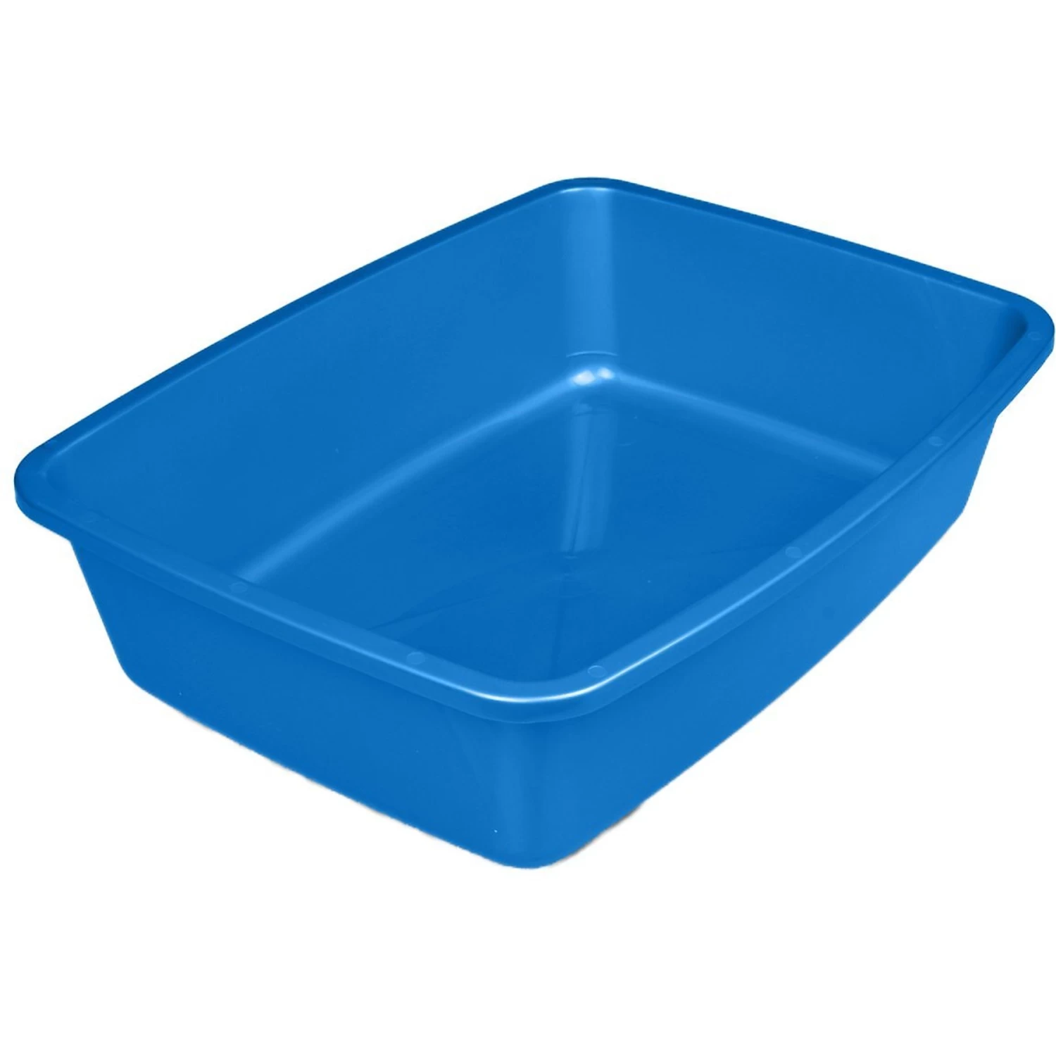 Van Ness Cat Litter Pan, Blue 4 Van Ness Cat Litter Pan, Blue - Image 2