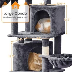 Yaheetech 69-in 4-Level Plush Cat Tree -Cat Products Store 705134 PT6. AC SS1800 V1686153404