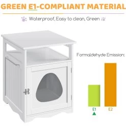 Yaheetech Box Furniture With Open Shelf Cat Litter Box -Cat Products Store 705174 PT5. AC SS1800 V1687370136