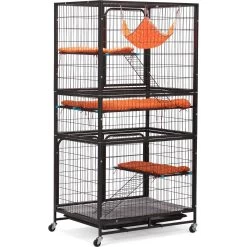 Coziwow 3-Door Heavy Duty Cat Cage Playpen With Wheels -Cat Products Store 712878 PT2. AC SS1800 V1681995885