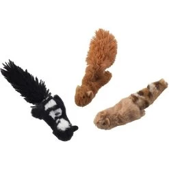 Ethical Pet Skinneeez Forest Creature Stuffing-Free Plush Cat Toy With Catnip, Color Varies 9 Ethical Pet Skinneeez Forest Creature Stuffing-Free Plush Cat Toy With Catnip, Color Varies -Cat Products Store 71305 PT3. AC SS1800 V1497016683