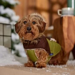 Frisco Heavy Weight 2-Tone Sherpa Lined Hybrid Quilted Dog & Cat Parka -Cat Products Store 718038 PT7. AC SS1800 V1692378337