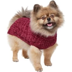 Frisco Cozy Textured Chenille Dog & Cat Sweater -Cat Products Store 718614 PT2. AC SS1800 V1703184630