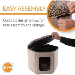 K&H Pet Products Heated Kitty Sleephouse -Cat Products Store 72240 PT2. AC SS1800 V1637624909