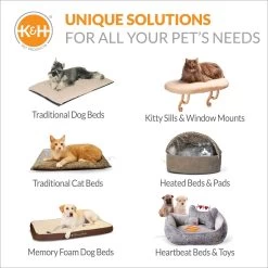 K&H Pet Products Outdoor Heated Multi-Kitty A-Frame House -Cat Products Store 72246 PT8. AC SS1800 V1678738496