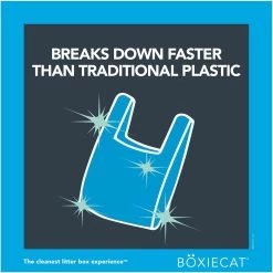 Boxiecat Scoop & Tie Cat Litter Waste Bag, 120 Count -Cat Products Store 732278 PT7. AC SS1800 V1673467489