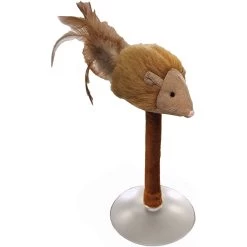 Ethical Pet Squeakeeez Mouse On Suction Cup Plush Cat Toy With Catnip, Assorted 8 Ethical Pet Squeakeeez Mouse On Suction Cup Plush Cat Toy With Catnip, Assorted -Cat Products Store 736814 PT2. AC SS1800 V1683815172