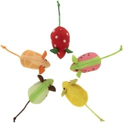 SmartyKat Skitter Slices Plush Cat Toy With Catnip, 5 Count 14 SmartyKat Skitter Slices Plush Cat Toy With Catnip, 5 Count -Cat Products Store 736894 PT4. AC SS1800 V1672842433