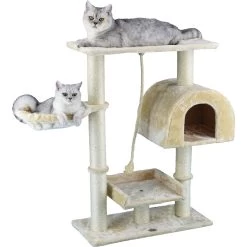 Go Pet Club 36-in Faux Fur Cat Tree & Condo -Cat Products Store 74008 PT6. AC SS1800 V1510350790