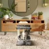 Cat Craft 3 Tier Plush Scratch & Lounge Cat Tree Habitat, Grey, Medium -Cat Products Store 744702 MAIN. AC SS1800 V1689974901