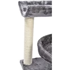 Cat Craft 3 Tier Plush Scratch & Lounge Cat Tree Habitat, Grey, Medium -Cat Products Store 744702 PT6. AC SS1800 V1689974246