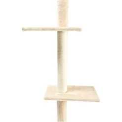Cat Craft 4-Level Adjustable Climbing & Perch Cat Tree With Scratching Post, Cream, X-Large -Cat Products Store 744814 PT5. AC SS1800 V1674080177