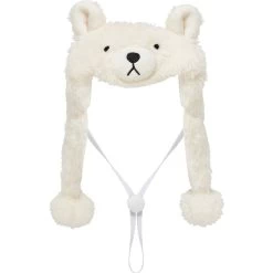 Frisco Plush Polar Bear Dog & Cat Hat -Cat Products Store 745614 PT3. AC SS1800 V1694801956