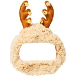 Frisco Sherpa Reindeer Dog & Cat Hat With Bells -Cat Products Store 745646 PT3. AC SS1800 V1694793503