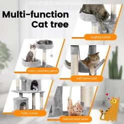 Yaheetech 70.5-inch Multi Level Sisal Cat Tree -Cat Products Store 746934 PT3. AC SS1800 V1671647384
