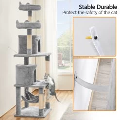 Yaheetech 70.5-inch Multi Level Sisal Cat Tree -Cat Products Store 746934 PT7. AC SS1800 V1671647326