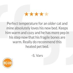 K&H Pet Products Thermo-Kitty Cuddle Up Indoor Heated Bolster Cat Bed, Mocha -Cat Products Store 75128 PT7. AC SS1800 V1683558257