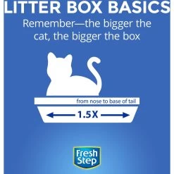 Fresh Step Fresh Scented Non-Clumping Crystal Cat Litter -Cat Products Store 75545 PT2. AC SS1800 V1694463361